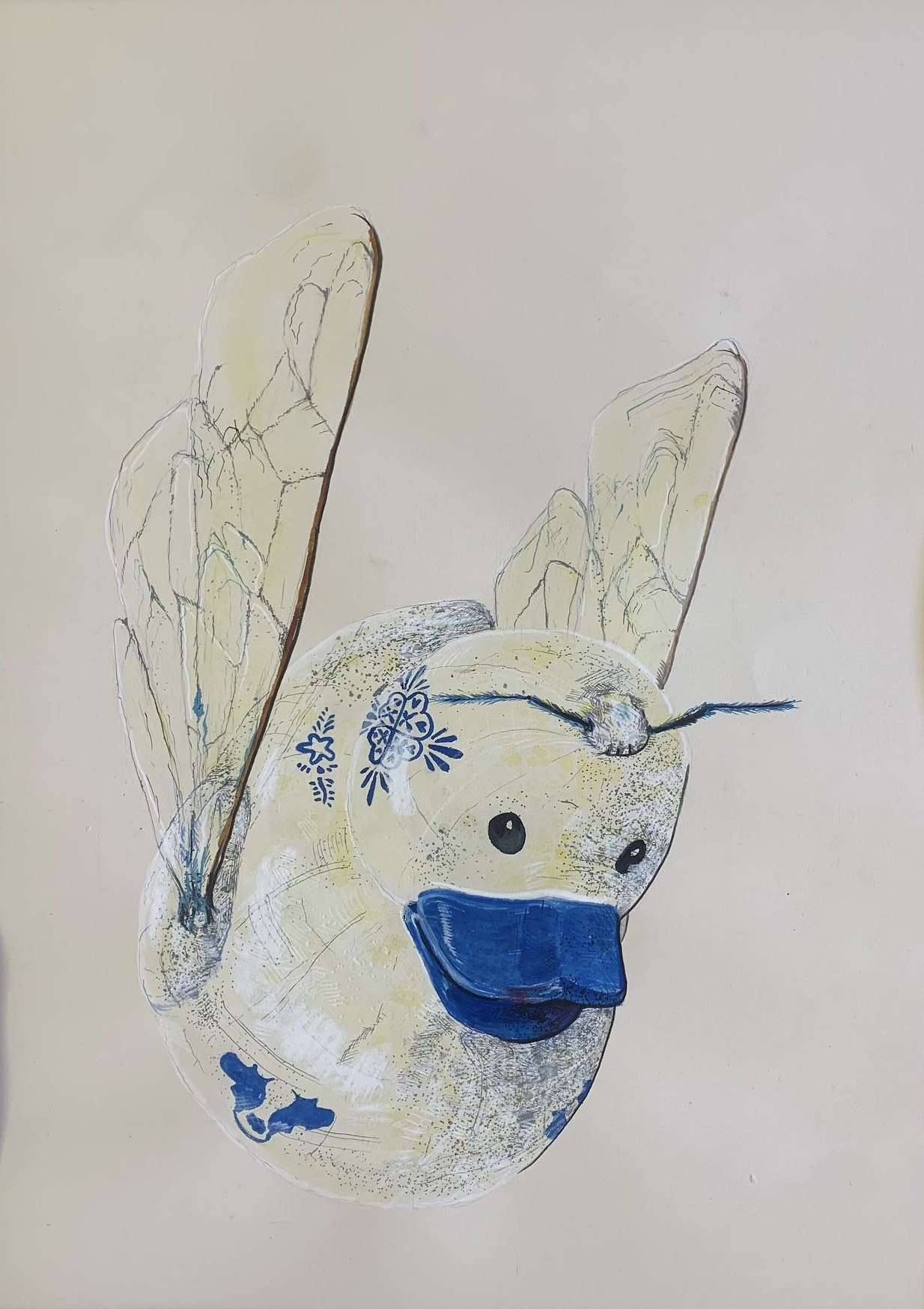 Untitled (Winged Duck)