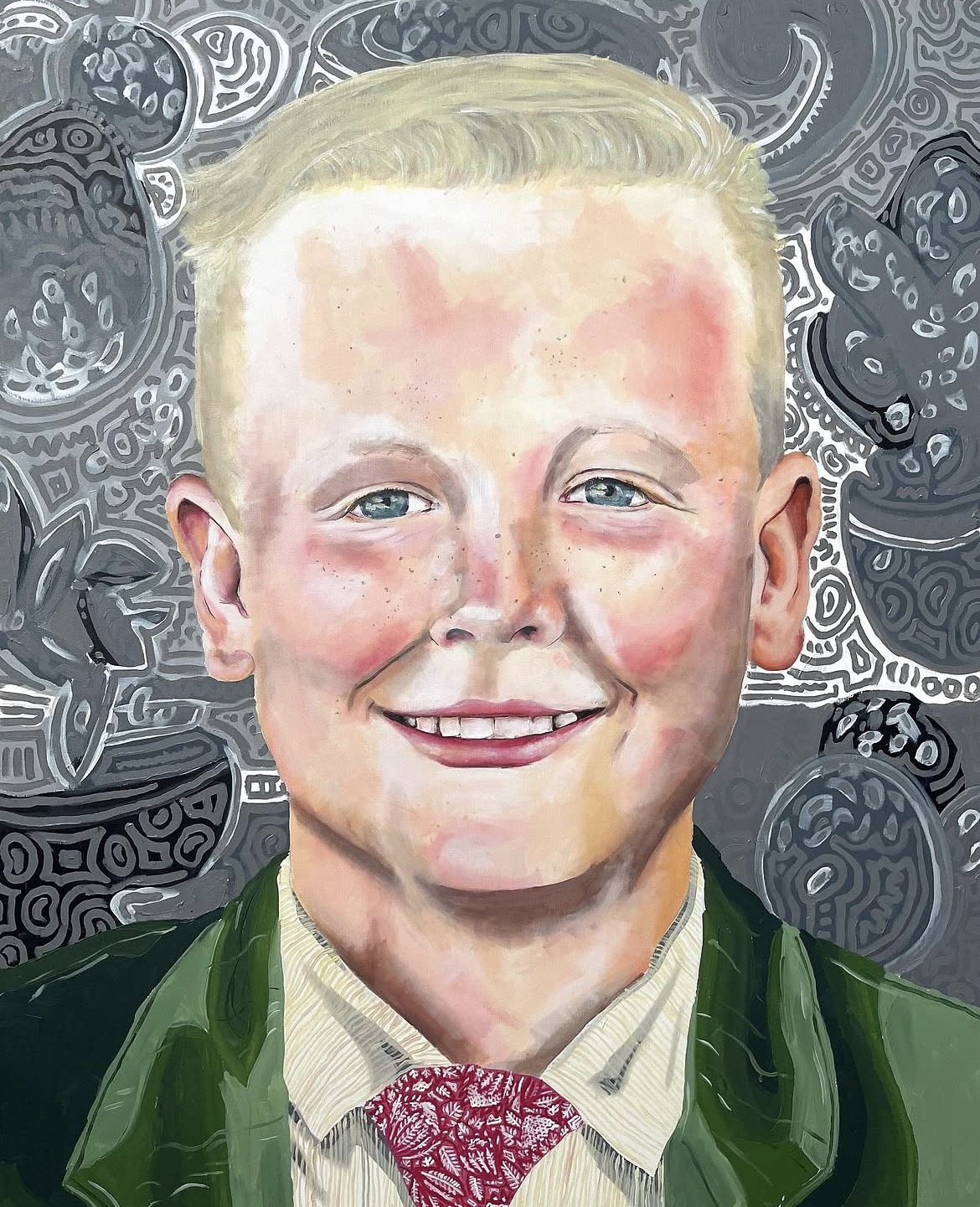 Untitled (Portrait in Green Blazer)