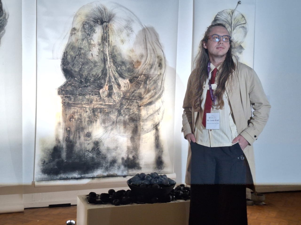 With installation, SAVAH exhibition, 2026