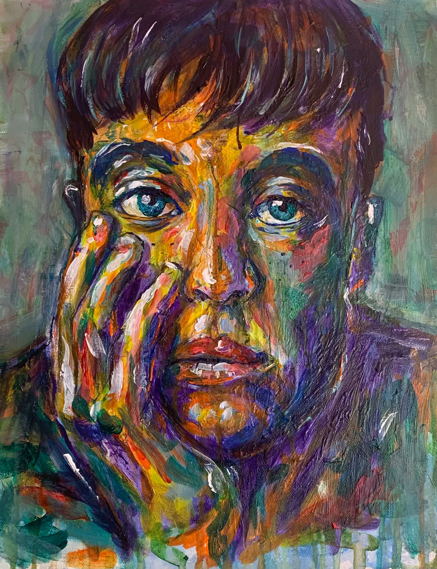 Untitled (Dark-Haired Portrait)