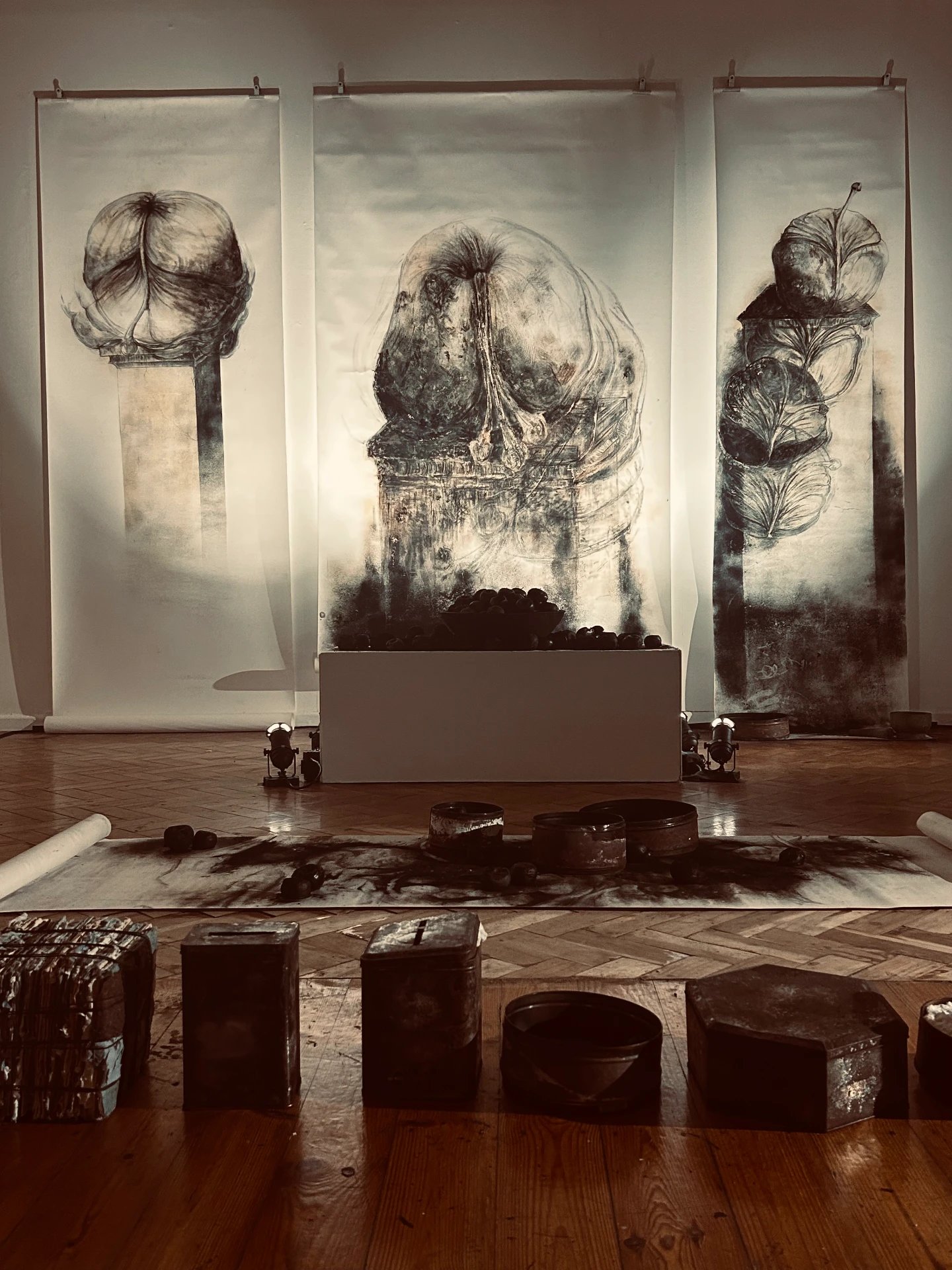 Installation view of Linde Kriel's work at the SAVAH Conference & Festival Exhibition, Makhanda (4 of 4)
